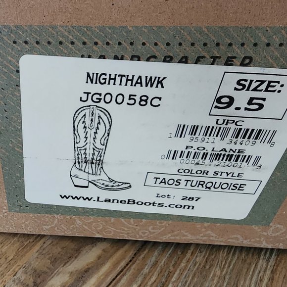 Lane Junk Gypsy Women's Nighthawk Boot Turquoise Blue - Picture 6 of 9